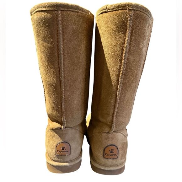 Bearpaw Elle Tall Suede leather sheepskin Boots Women’s size 9/EU 40 - Picture 5 of 10
